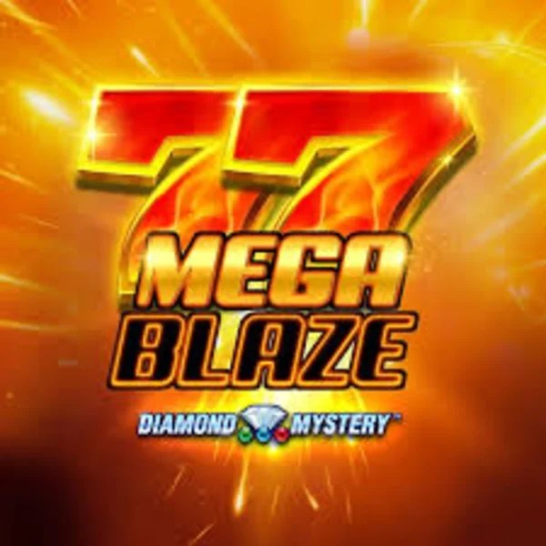 Diamond Mystery Mega Blaze slot icon by Greentube, available at Rollxo Casino