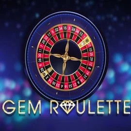 Gem Roulette logo by iSoftBet at Rollxo Casino