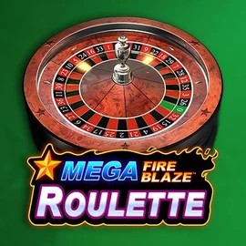 Mega Fire Blaze Roulette game by Playtech – logo hosted on Rollxo Casino
