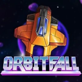 Orbitfall logo by ELK Studios at Rollxo Casino