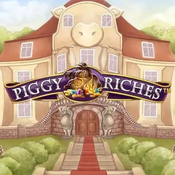 Piggy Riches logo by NetEnt Rollxo Casino